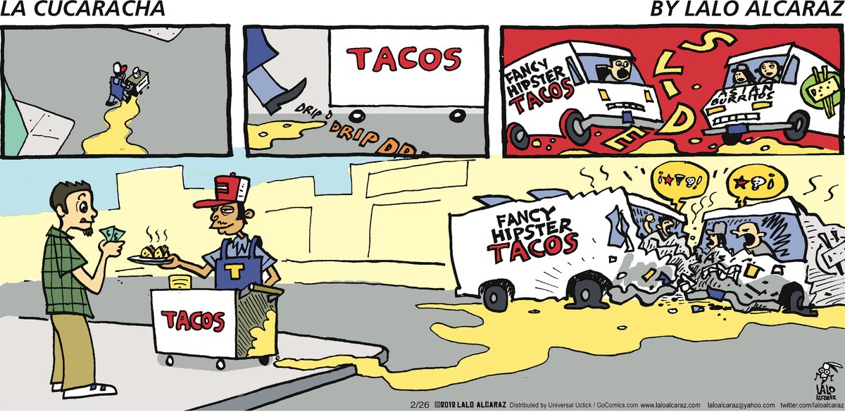 La Cucaracha Comic Strip for February 26, 2012 