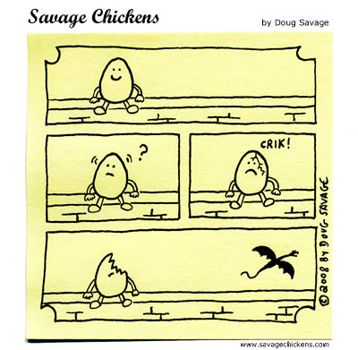 Savage Chickens Comic Strip for August 15, 2012 