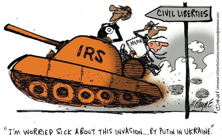 Henry Payne Comic Strip for March 04, 2014 