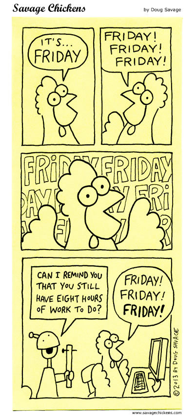 Savage Chickens Comic Strip for May 12, 2017 