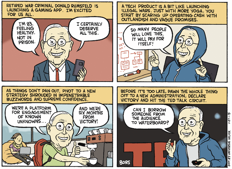 Matt Bors Comic Strip for January 27, 2016 