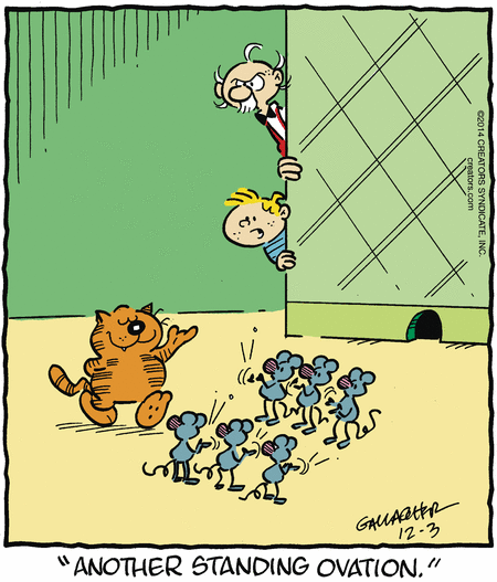 Heathcliff Comic Strip for December 03, 2014 