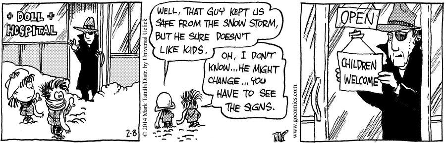 Heart of the City Comic Strip for February 08, 2014 