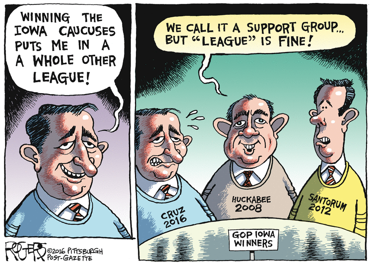 Rob Rogers Comic Strip for February 04, 2016 