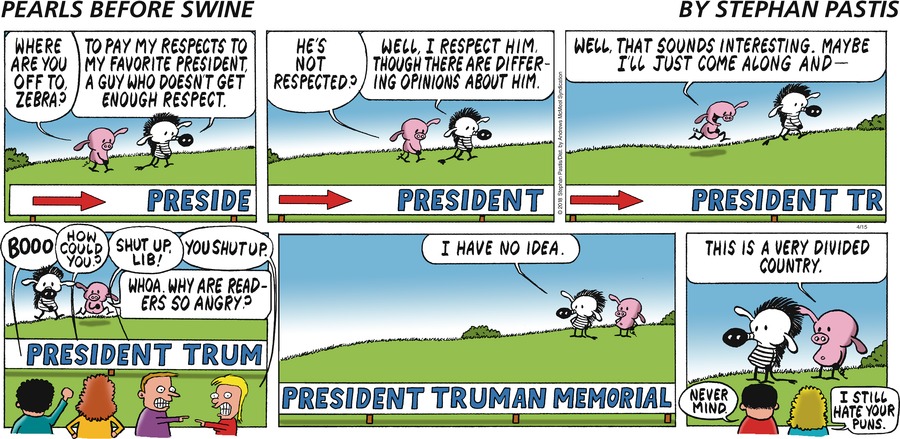 Pearls Before Swine Comic Strip for April 15, 2018 