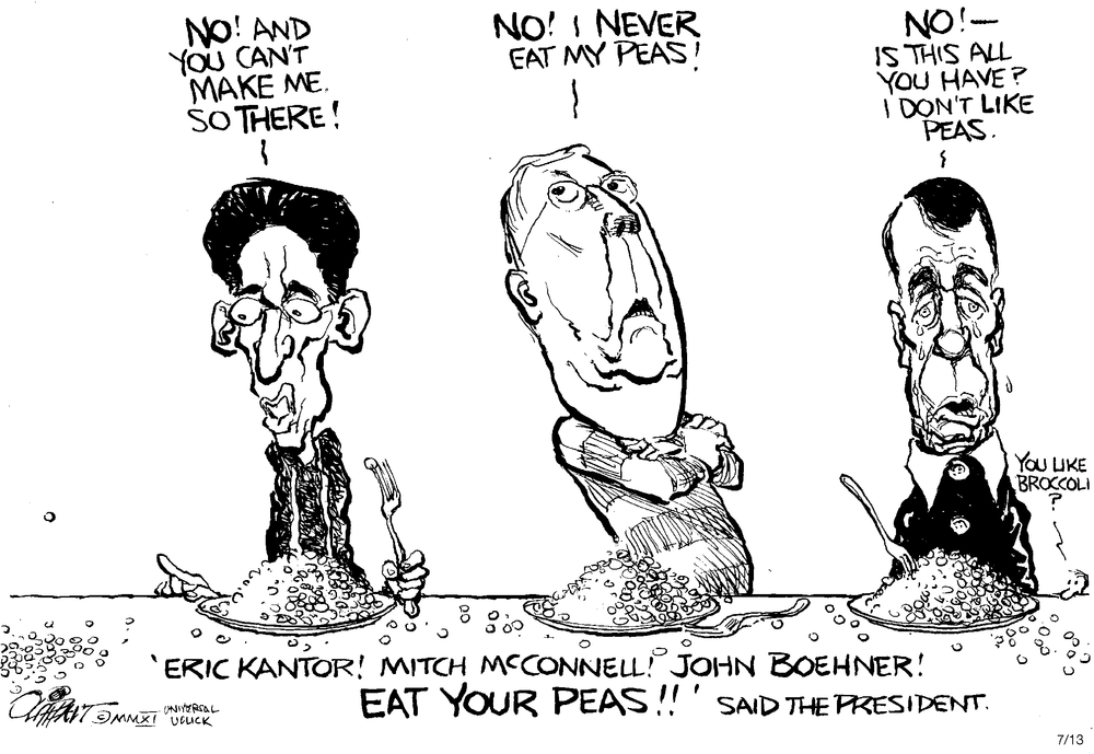 Pat Oliphant Comic Strip for July 13, 2011 