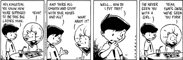 Big Top Comic Strip for November 14, 2003 