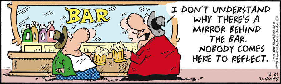 Frank and Ernest Comic Strip for February 21, 2019 