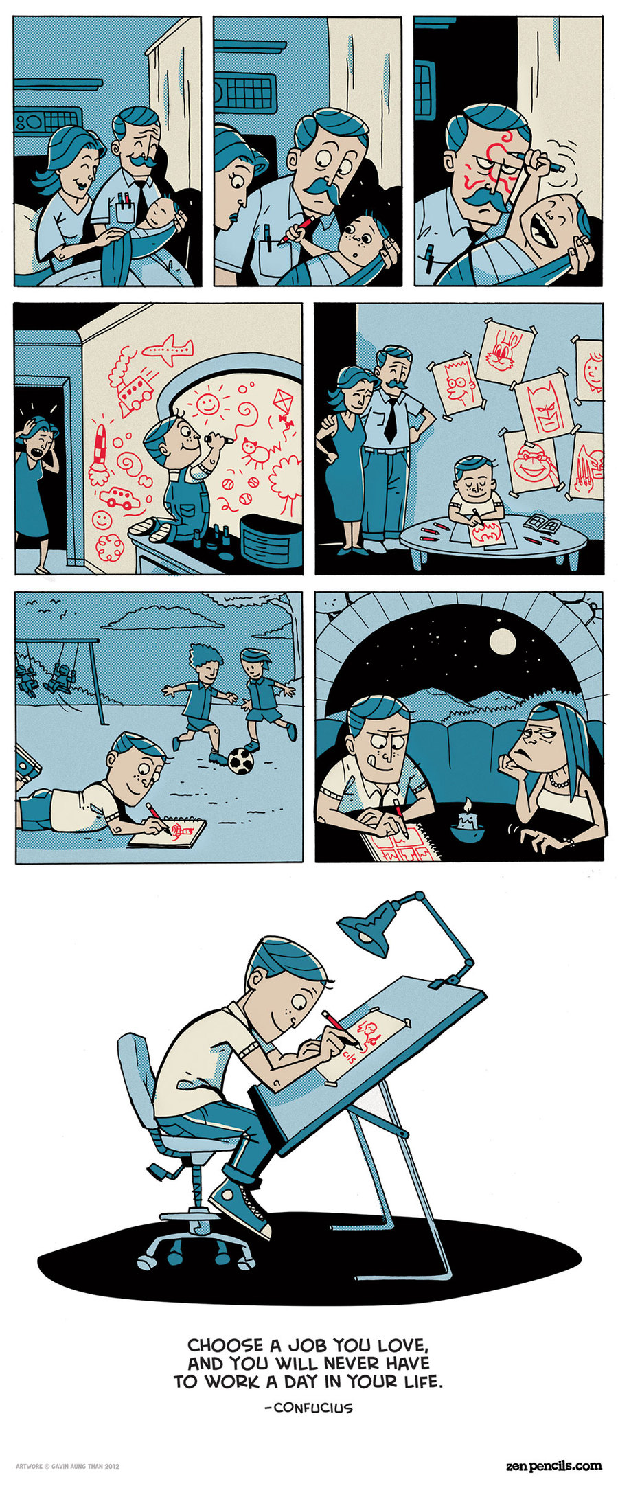 Zen Pencils Comic Strip for August 08, 2016 
