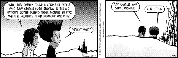 The Boondocks Comic Strip for September 20, 2011 