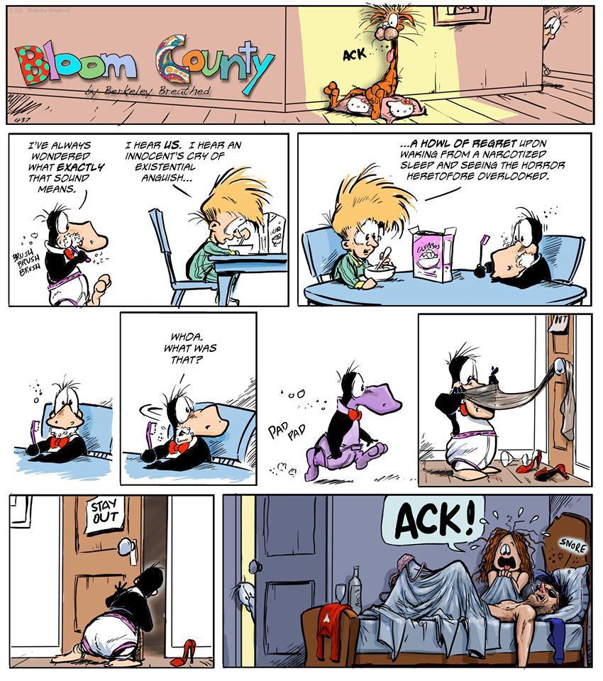 Bloom County 2019 Comic Strip for June 18, 2017 