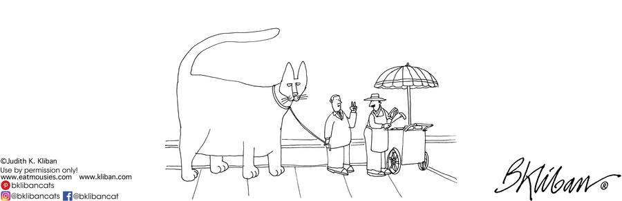 Kliban's Cats Comic Strip for December 12, 2024 