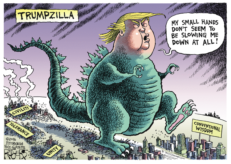 Rob Rogers Comic Strip for March 17, 2016 