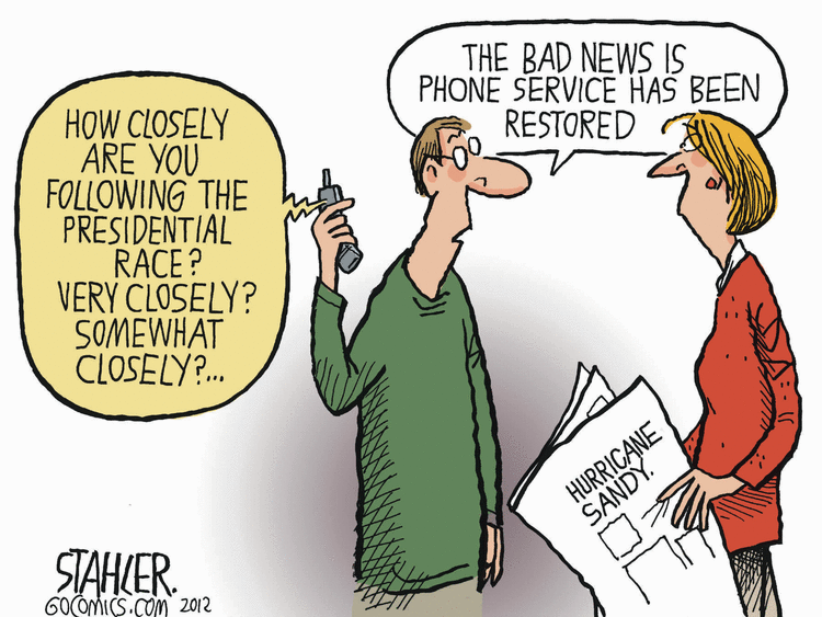 Jeff Stahler Comic Strip for October 30, 2012 
