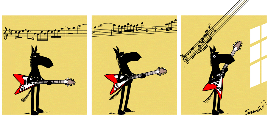 Dark Side of the Horse Comic Strip for September 25, 2013 