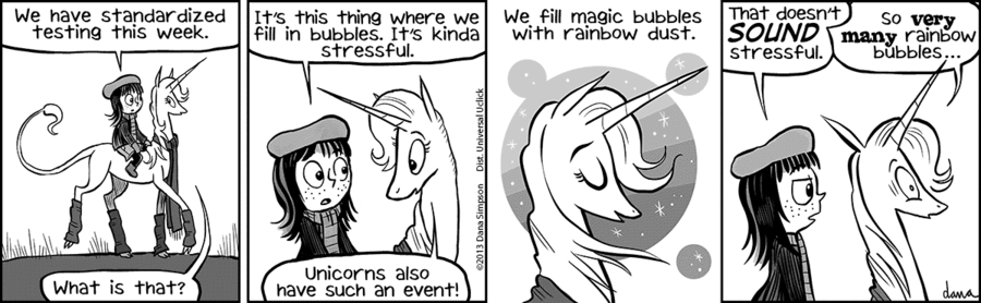 Phoebe and Her Unicorn Comic Strip for November 18, 2013 