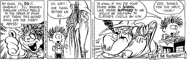 Heart of the City Comic Strip for February 23, 2002 