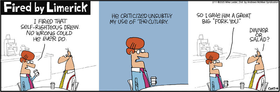 Mike du Jour Comic Strip for February 11, 2025 