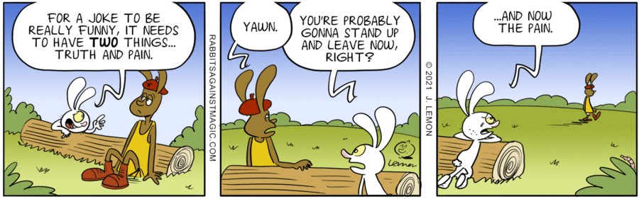 Rabbits Against Magic Comic Strip for November 03, 2021 