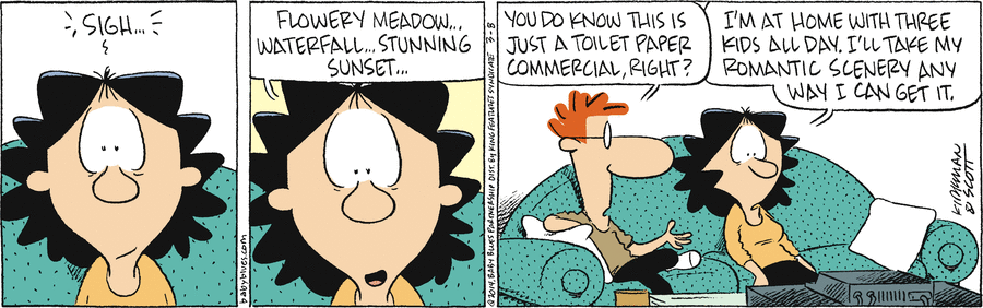 Baby Blues Comic Strip for March 08, 2014 