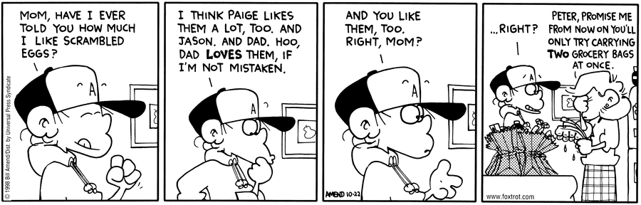 FoxTrot Classics Comic Strip for October 22, 2009 