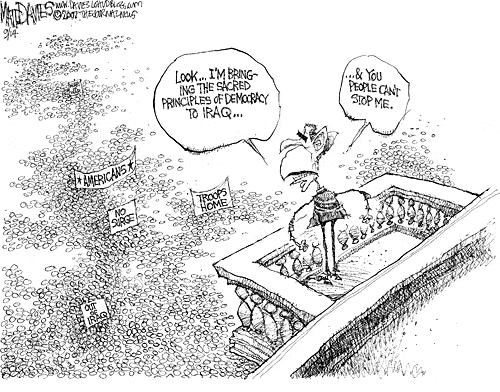 Matt Davies Comic Strip for September 14, 2007 