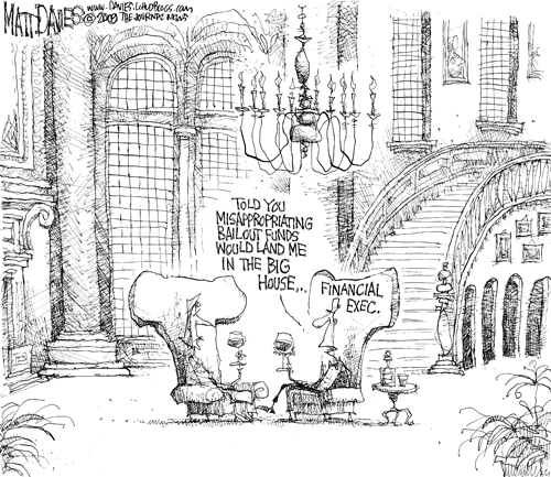Matt Davies Comic Strip for March 18, 2009 