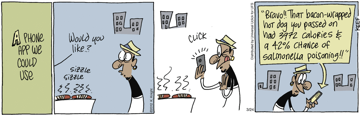 The Knight Life Comic Strip for March 24, 2012 