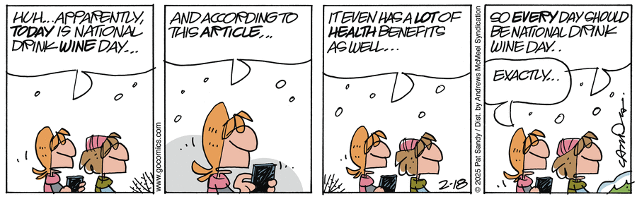 Next Door Neighbors Comic Strip for February 18, 2025 