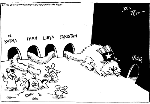 Joel Pett Comic Strip for February 17, 2004 