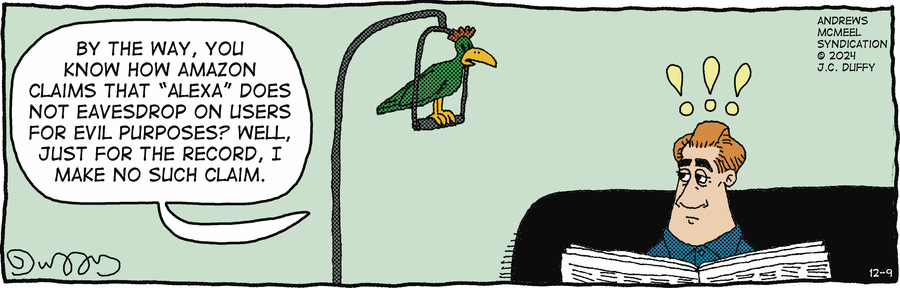 The Fusco Brothers Comic Strip for December 09, 2024 