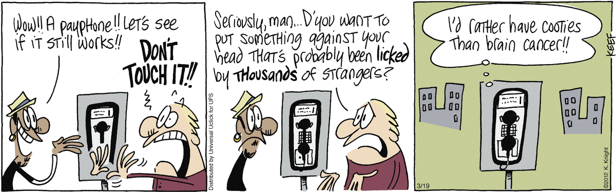 The Knight Life Comic Strip for March 19, 2012 