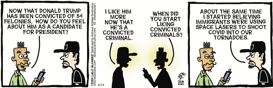 La Cucaracha Comic Strip for June 14, 2024 