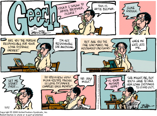 Geech Comic Strip for September 12, 2023 