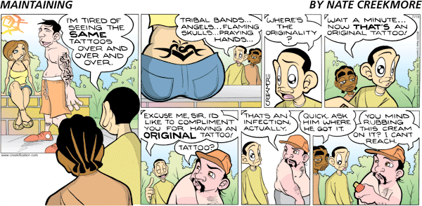 Maintaining Comic Strip for May 19, 2024 
