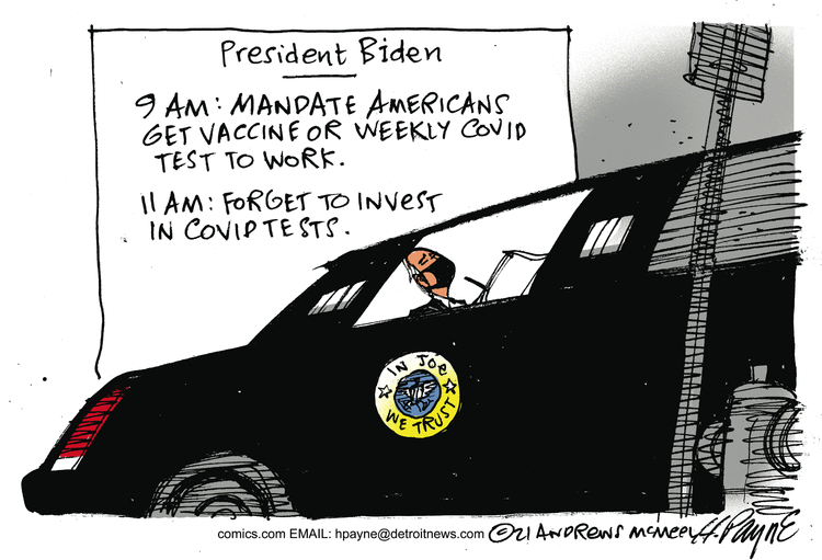 Henry Payne Comic Strip for December 31, 2021 