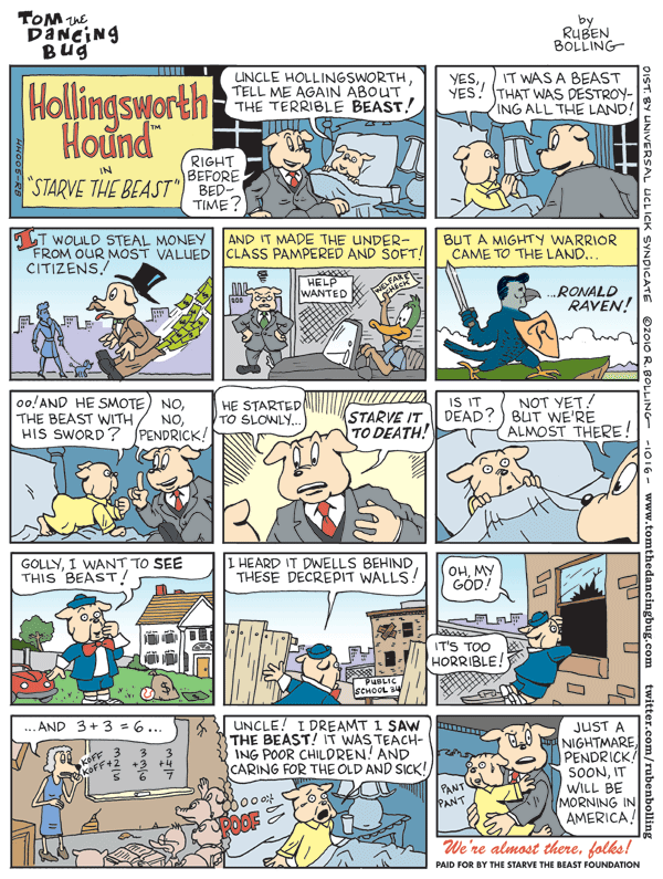 Tom the Dancing Bug Comic Strip for December 10, 2010 