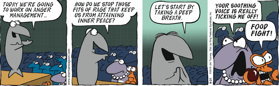 Sherman's Lagoon Comic Strip for September 21, 2019 