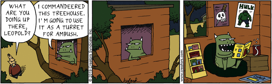 Scary Gary Comic Strip for October 03, 2023 