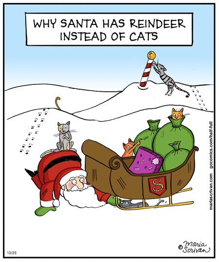 Half Full Comic Strip for December 25, 2013 