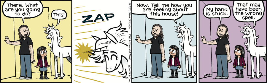 Phoebe and Her Unicorn Comic Strip for February 06, 2025 