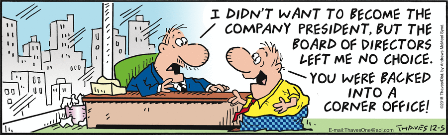 Frank and Ernest Comic Strip for December 05, 2018 