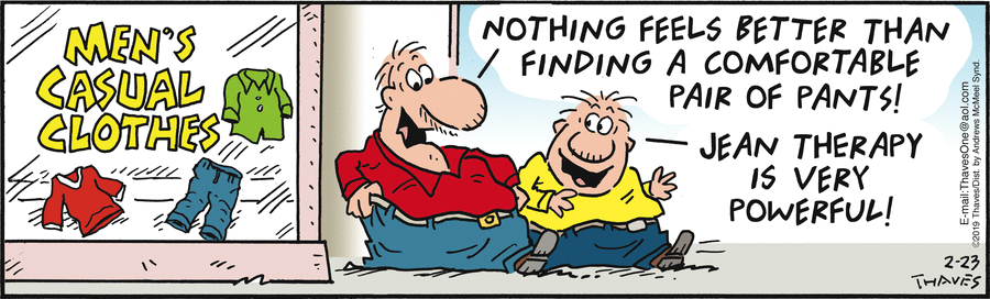 Frank and Ernest Comic Strip for February 23, 2019 
