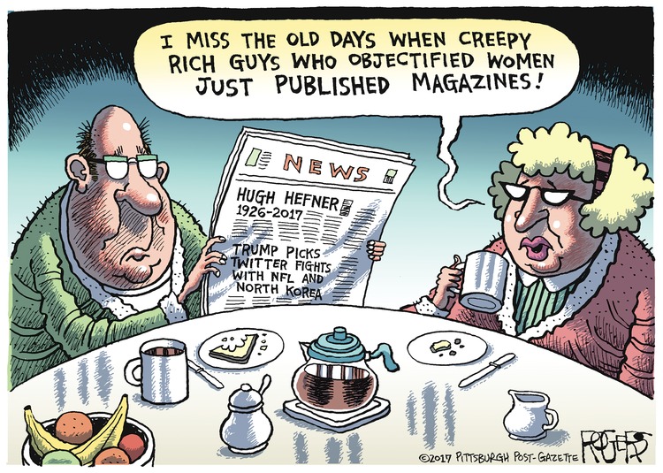 Rob Rogers Comic Strip for October 01, 2017 