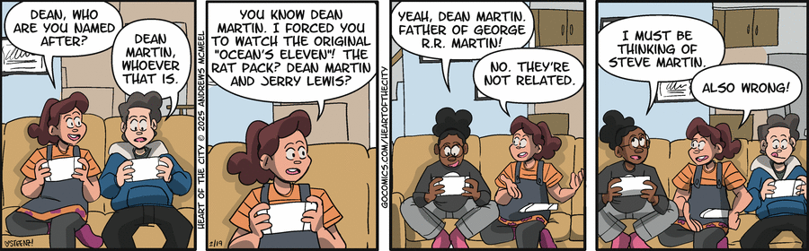 Heart of the City Comic Strip for February 19, 2025 