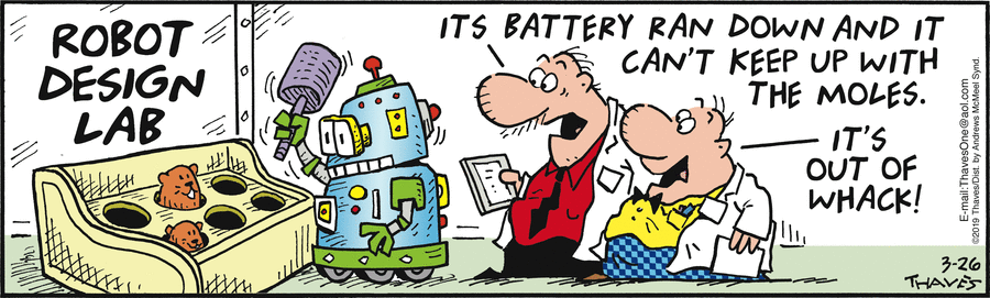 Frank and Ernest Comic Strip for March 26, 2019 