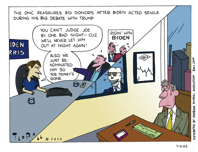 Ted Rall Comic Strip for July 08, 2024 