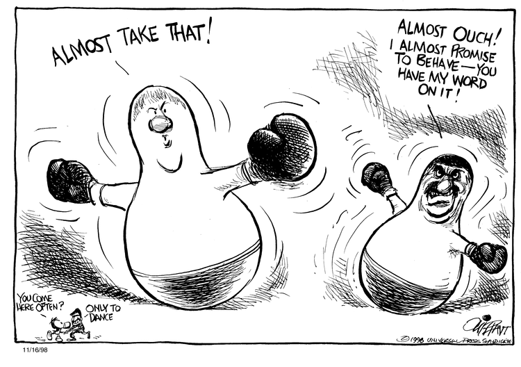 Pat Oliphant Comic Strip for November 16, 1998 