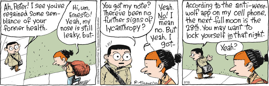 Cul de Sac Comic Strip for February 19, 2025 