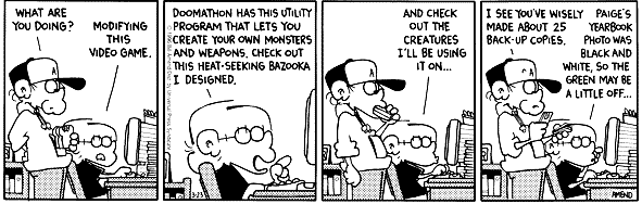 FoxTrot Comic Strip for March 23, 1996 